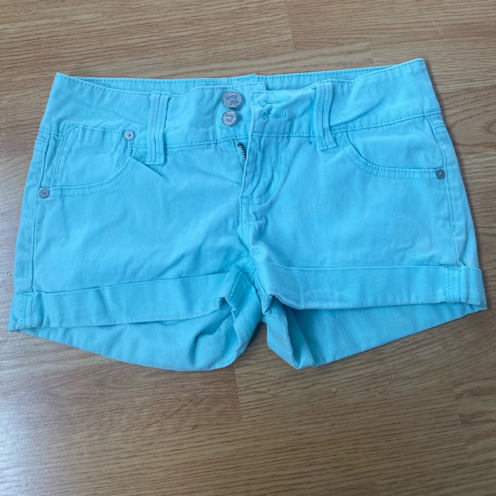 Blue shorts